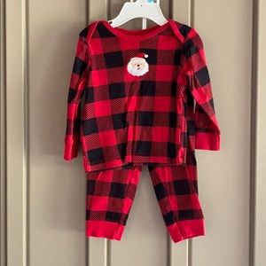Carter’s Santa Claus Pajama Set size 12M